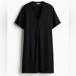 H&M Black Viscose Tunic Dress XXL